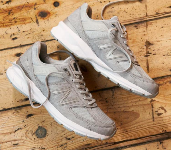 Giày New Balance Men 990v5 'Grey' Made In USA M990JS5 - Ảnh 4