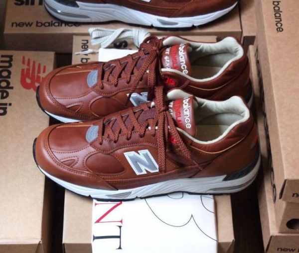 Giày New Balance 991 Made In England 'Elite Gent Pack Burnt Orange' M991GNB - Ảnh 7