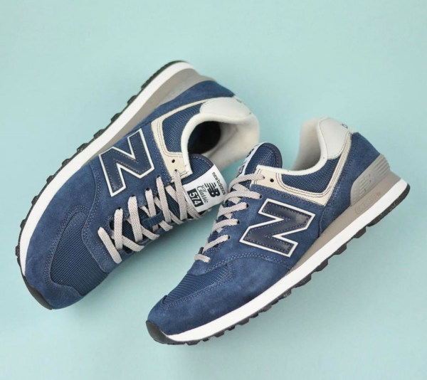 Giày New Balance 574 Classic 'Core Pack Navy' ML574EVN - Ảnh 6