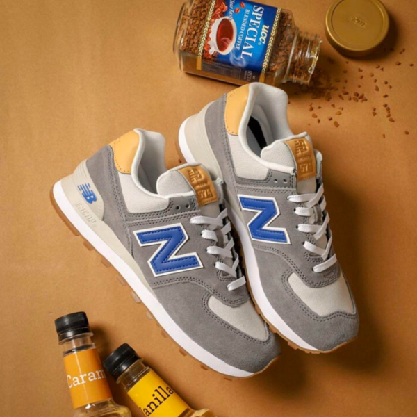Giày New Balance 574 'Castlerock Team Royal' ML574NE2 - Ảnh 5