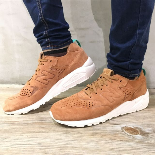 Giày New Balance 580 Deconstructed 'Brown' MRT580DT - Ảnh 2
