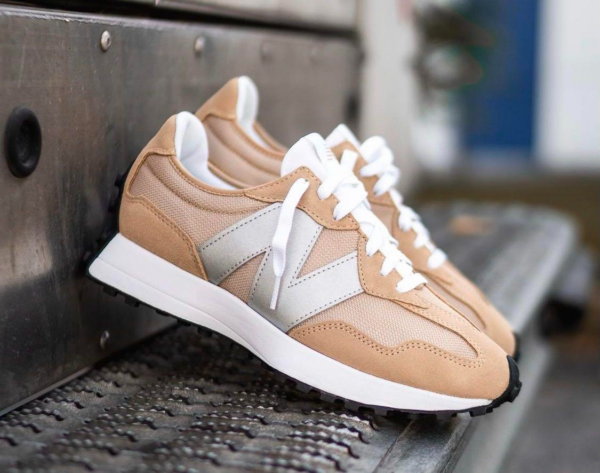 Giày New Balance 327 'Incense Metallic Silver' MS327ME1 - Ảnh 5