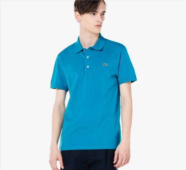 Áo Lacoste Men's Slim Fit Blue Polo Shirt PH7937-51G-4LP - Ảnh 4