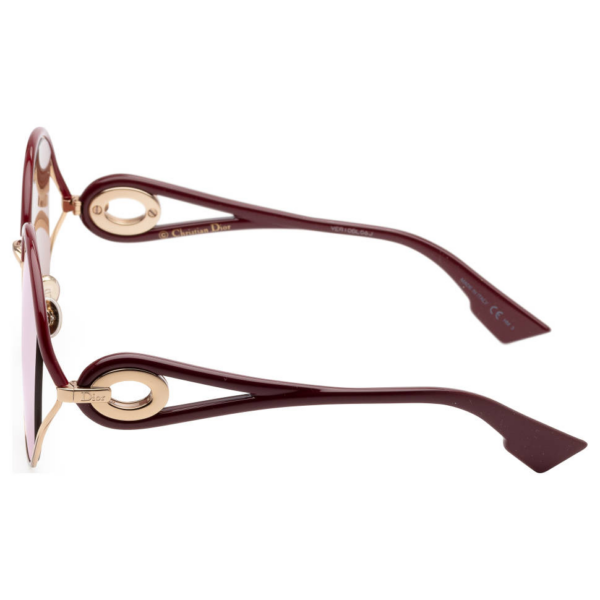 Kính Dior New Volute Multilayer Gold SQ Round Ladies NEWVOLUTES-0NOA-SQ - Ảnh 3