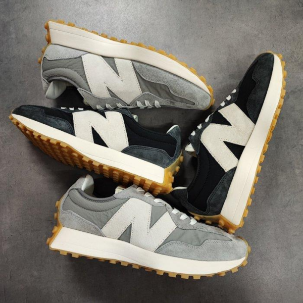 Giày New Balance 327 'Black Phantom' MS327KB1 - Ảnh 6