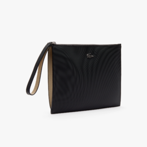Tui Lacoste Anna Coated Pique Canvas Clutch 'Black' NF2791A53G-A91