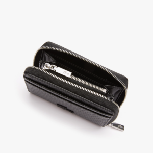 Vi Lacoste Shantaco Fine Leather Small Coin Purse 'Black' NF3855K53G-000