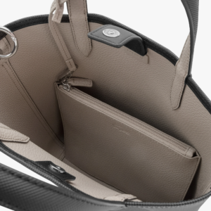 Tui Lacoste Anna Vertical Cross Tote 'Black' NF3865A52G-A91