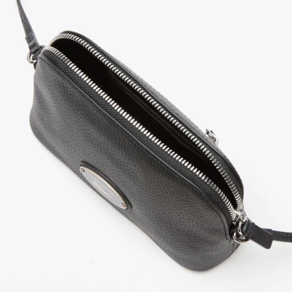 Tui Lacoste Grained Leather Domed Cross 'Black' NF4077G53G-000