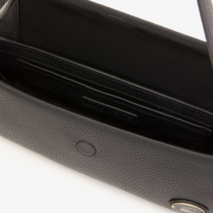 Tui Lacoste Top Grain Leather Handbag 'Black' NF4162G53G-000