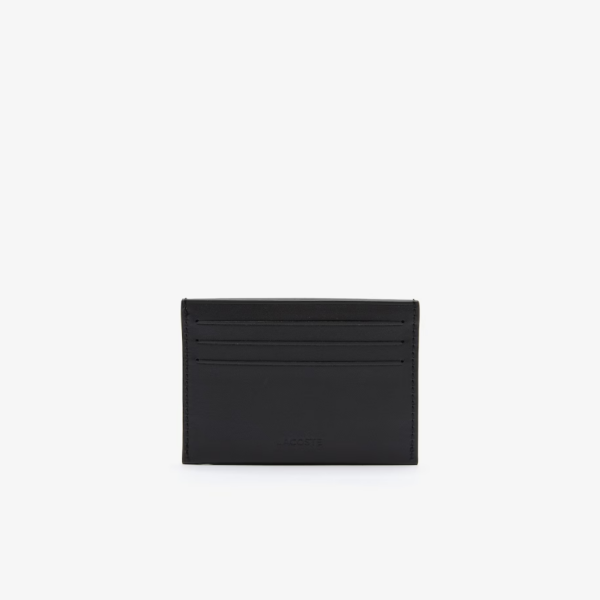 Vi Lacoste Fitzgerald Leather Card Holder 'Black' NH1346F53G-000