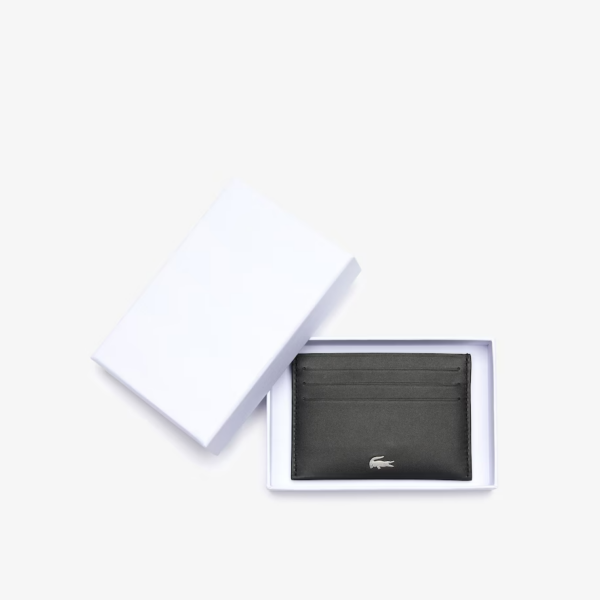 Vi Lacoste Fitzgerald Leather Card Holder 'Black' NH1346F53G-000