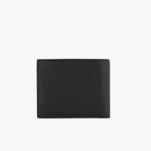Vi Lacoste Flat Signature Leather Bifold Wallet 'Black' NH3870C53G-000