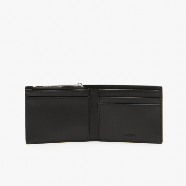 Vi Lacoste Wallet Logo Keyring Gift Set 'Black' NH4215F53G-000