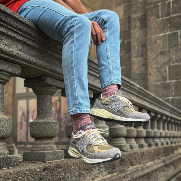 Giày New Balance 990v3 'Marblehead Incense' M990TG3 - Ảnh 2