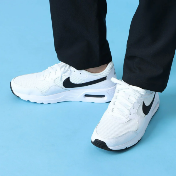 Giày Nike Air Max SC 'White Black' CW4555-102 - Ảnh 3