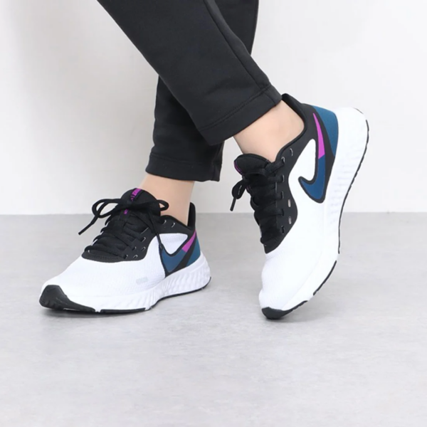 Giày Nike Revolution 5 White Valerian Blue BQ3207-102 - Ảnh 4