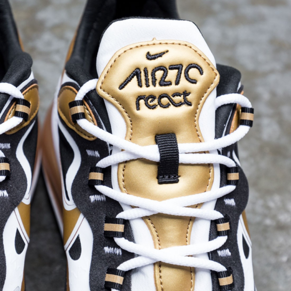 Giày Nike Air Max 270 React 'Metallic Gold' CW7298-100 - Ảnh 7
