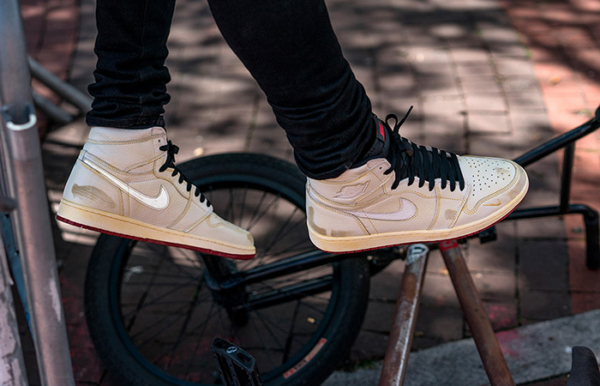 Giày Nike Nigel Sylvester x Air Jordan 1 Retro High OG 'Nigel Sylvester' BV1803-106 - Ảnh 4