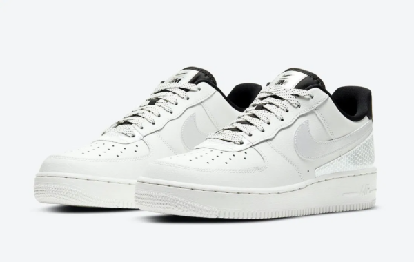 Giày Nike 3M x Air Force 1 Low White CT2299-100 - Ảnh 8