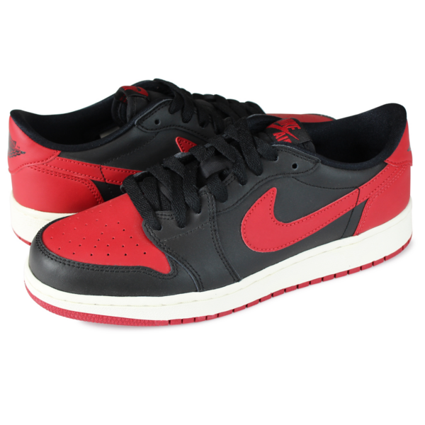 Giày Nike Air Jordan 1 Retro Low OG GS 'Bred' 709999-001 - Ảnh 3
