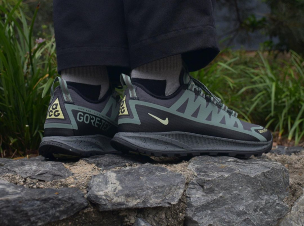 Giày Nike ACG Air Nasu Gore-Tex 'Clay Green' CW6020-300 - Ảnh 3