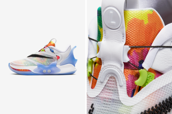 Giày Nike Adapt BB 2.0 'Tie Dye' BQ5397-100 - Ảnh 3