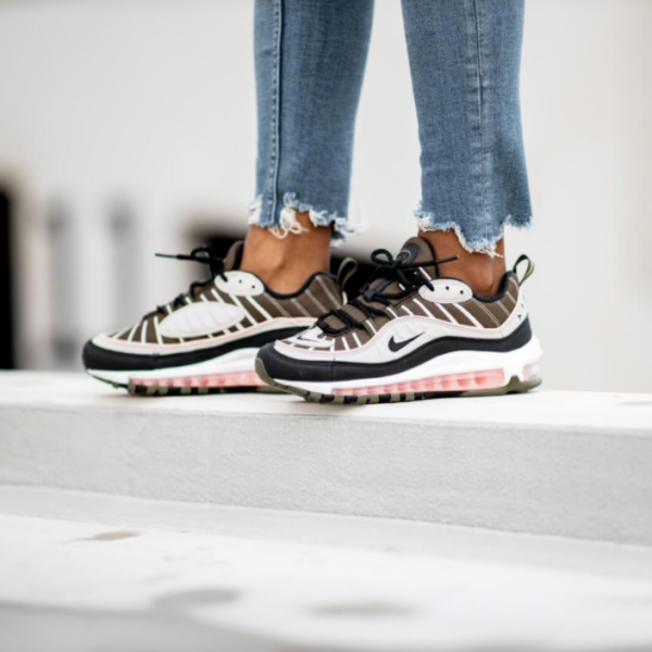 Giày Nike Wmns Air Max 98 'Cargo Khaki Coral' AH6799-301 - Ảnh 3