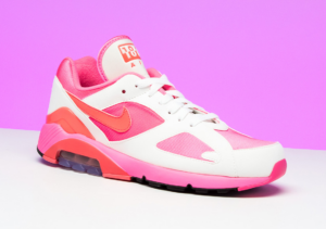 Alternative view of Giày Nike Comme des Garçons x Air Max 180 'White Pink' AO4641-600