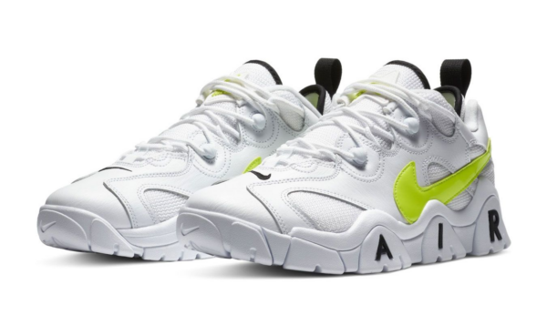 Giày Nike Air Barrage Low White Yellow CN0060-100 - Ảnh 5