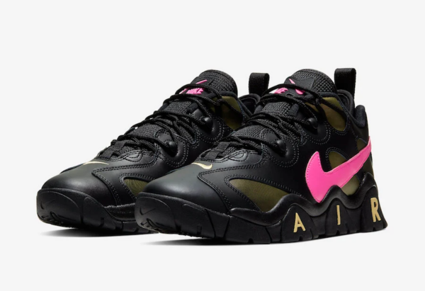 Giày Nike Air Barrage Low Super Bowl LIV Black Pink CT8454-001 - Ảnh 5