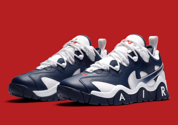 Giày Nike Air Barrage Low Blue CN0060-400 - Ảnh 3