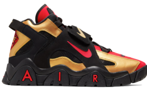 Giày Nike Air Barrage Mid Black Metallic Gold CT1573-700