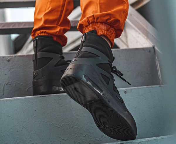 Giày Nike Air Fear of God 1 'Triple Black' AR4237-005 - Ảnh 4