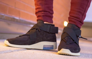Alternative view of Giày Nike Air Fear Of God Raid 'Black' AT8087-002