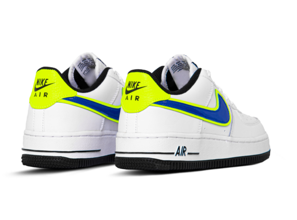 Giày Nike Air Force 1 07 GS Volt Racer Blue DB1555-100 - Ảnh 5