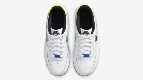 Giày Nike Air Force 1 07 GS Volt Racer Blue DB1555-100 - Ảnh 2