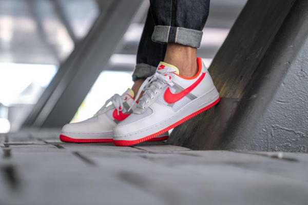 Giày Nike Air Force 1 Low 'Transparent White Crimson' CI0060-102 - Ảnh 2