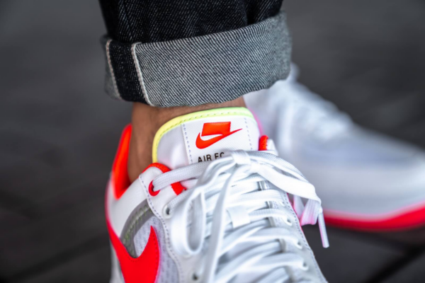 Giày Nike Air Force 1 Low 'Transparent White Crimson' CI0060-102 - Ảnh 5