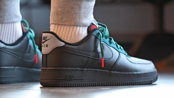 Giày Nike Air Force 1 LV8 4 GS 'Black Obsidian Mist' CN5715-001 - Ảnh 3