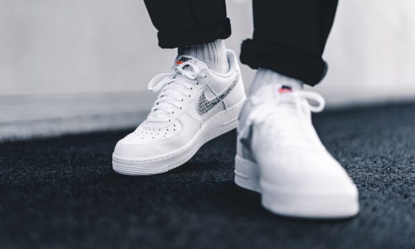 Giày Nike Air Force 1 LV8 White 'Just Do it' BQ5361-100 - Ảnh 6