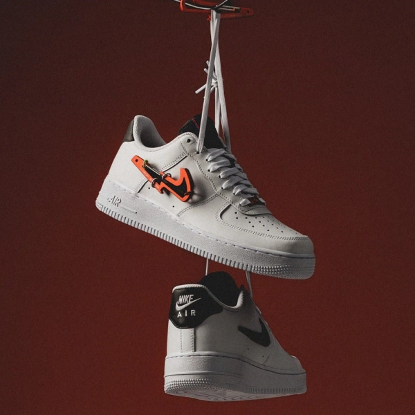 Giày Nike Air Force 1 Carabiner 'Habanero Red' DH7579-100 - Ảnh 3