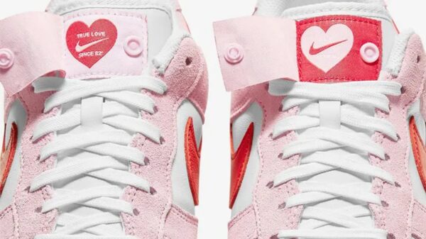 Giày Nike Air Force 1 Low '07 QS 'Valentine’s Day Love Letter' DD3384-600 - Ảnh 5