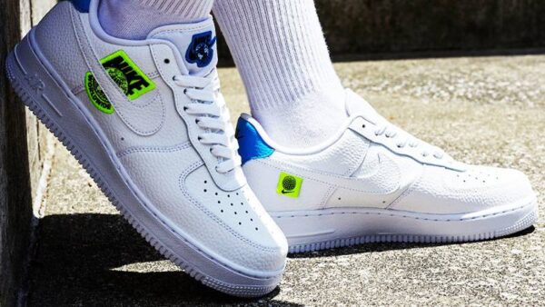 Giày Nike Air Force 1 '07 SE 'Worldwide Pack Volt' CT1414-101 - Ảnh 3