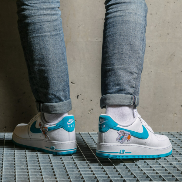 Giày Nike X Space Jam A New Legacy Air Force 1 07 Tune Squad DJ7998-100 - Ảnh 4