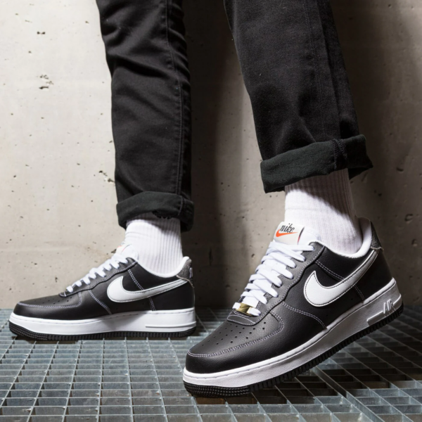 Giày Nike Air Force 1 '07 'Black White Black Sail' DA8478-001 - Ảnh 6