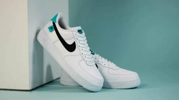 Giày Nike Air Force 1 07 Low Worldwide Pack Blue Fury CK7648-100 - Ảnh 5
