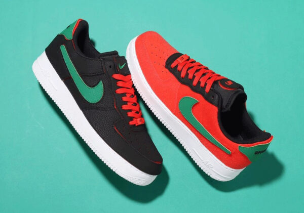 Giày Nike Air Force 1 Low 1 'Black Chile Red' DD2429-001 - Ảnh 5