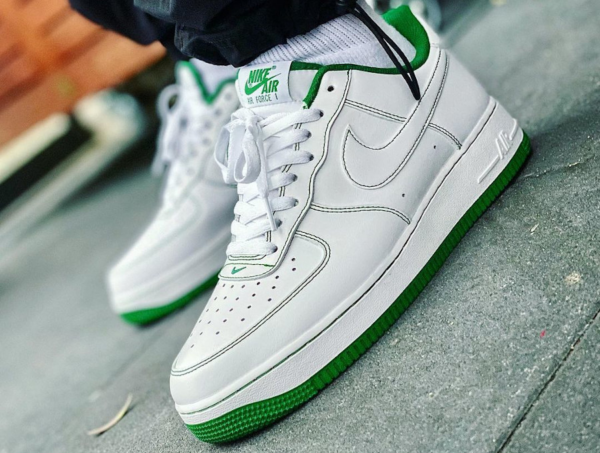 Giày Nike Air Force 1 Low White Pine Green CV1724-103 - Ảnh 5