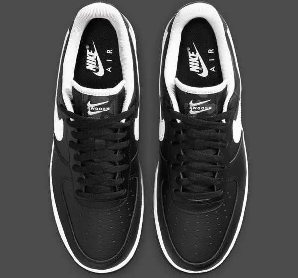 Giày Air Force 1 '07 LV8 'Double Swoosh Black White' CT2300-001 - Ảnh 3